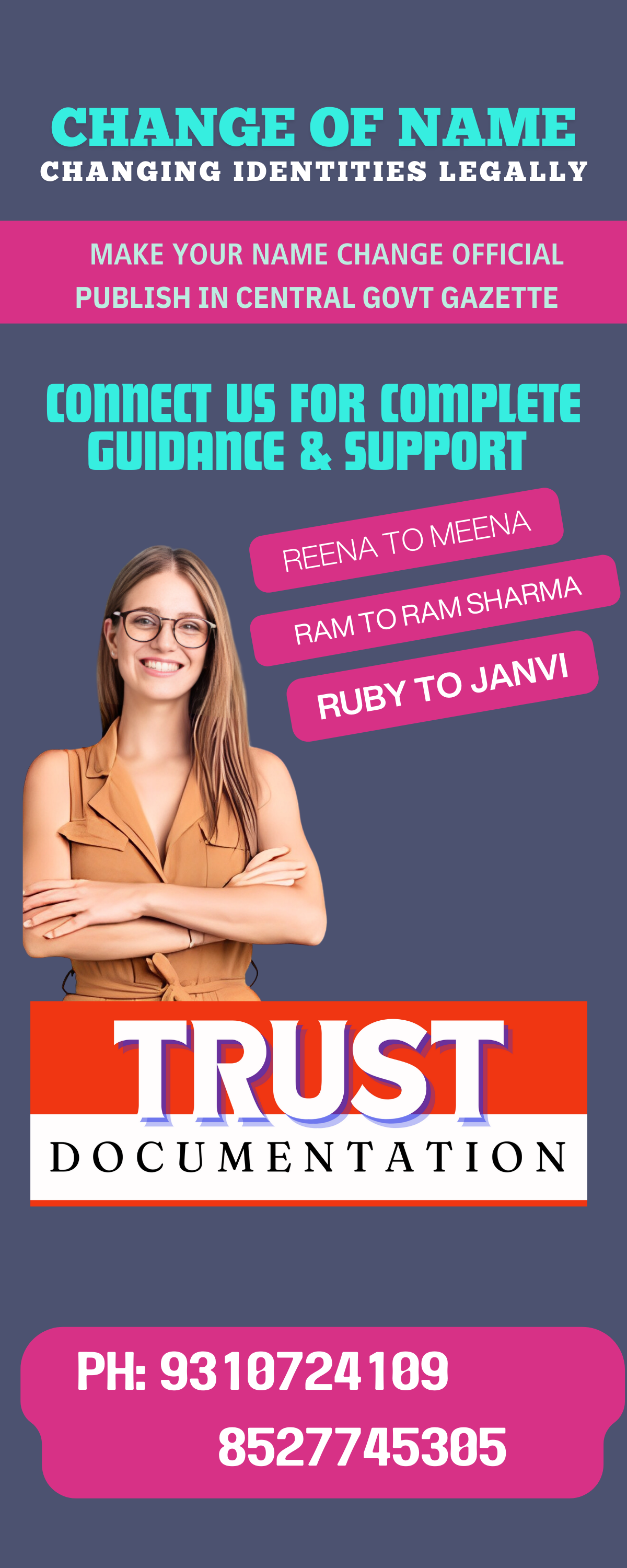 Cost Of Name Change In Delhi 9310724109