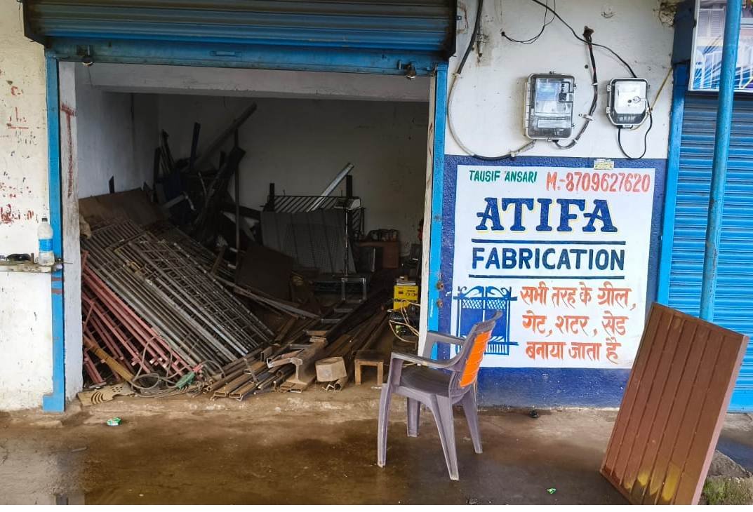 Best Terrace Iron Shed Work in Kathal more Ranchi 8709627620 Atifa Fabrication