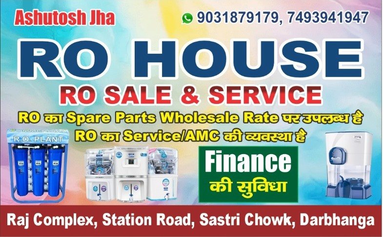 Best RO Aquafresh Sale and Service Centre in Darbhanga 7493941947 RO House
