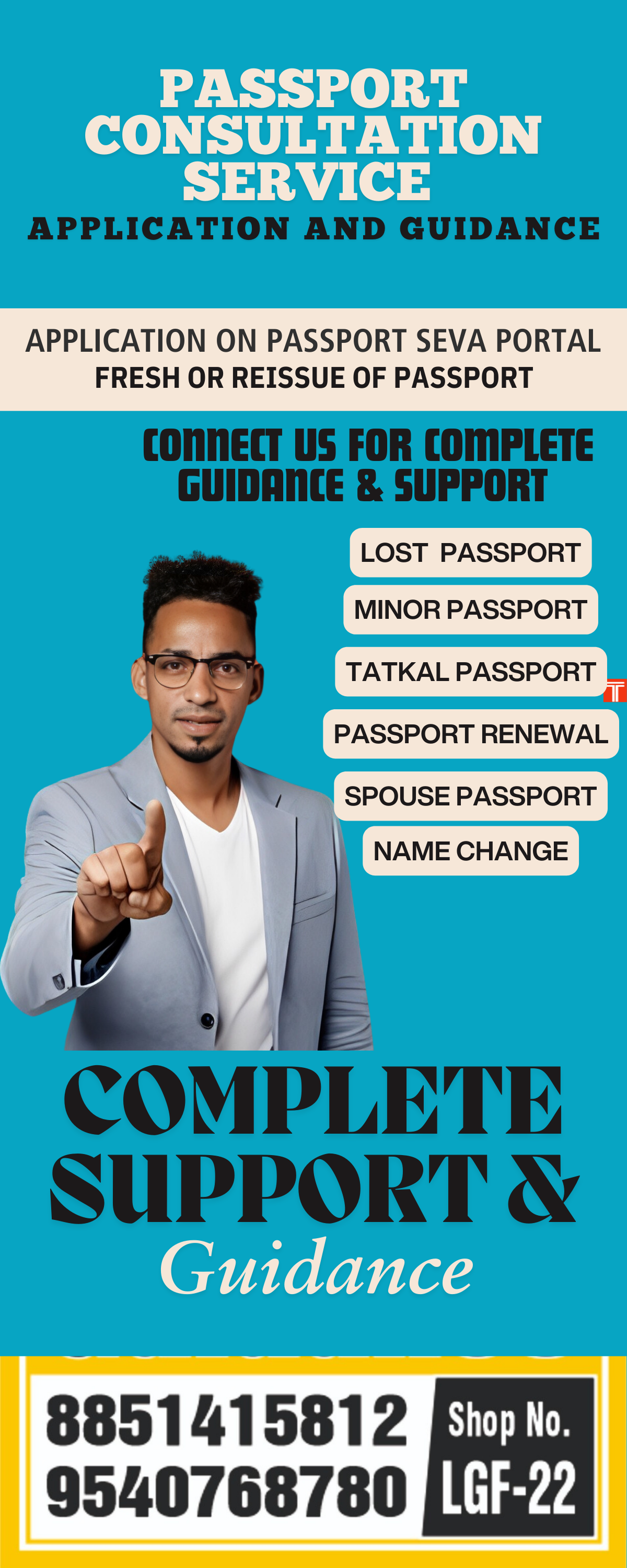 Passport Agent Indirapuram 8851415812