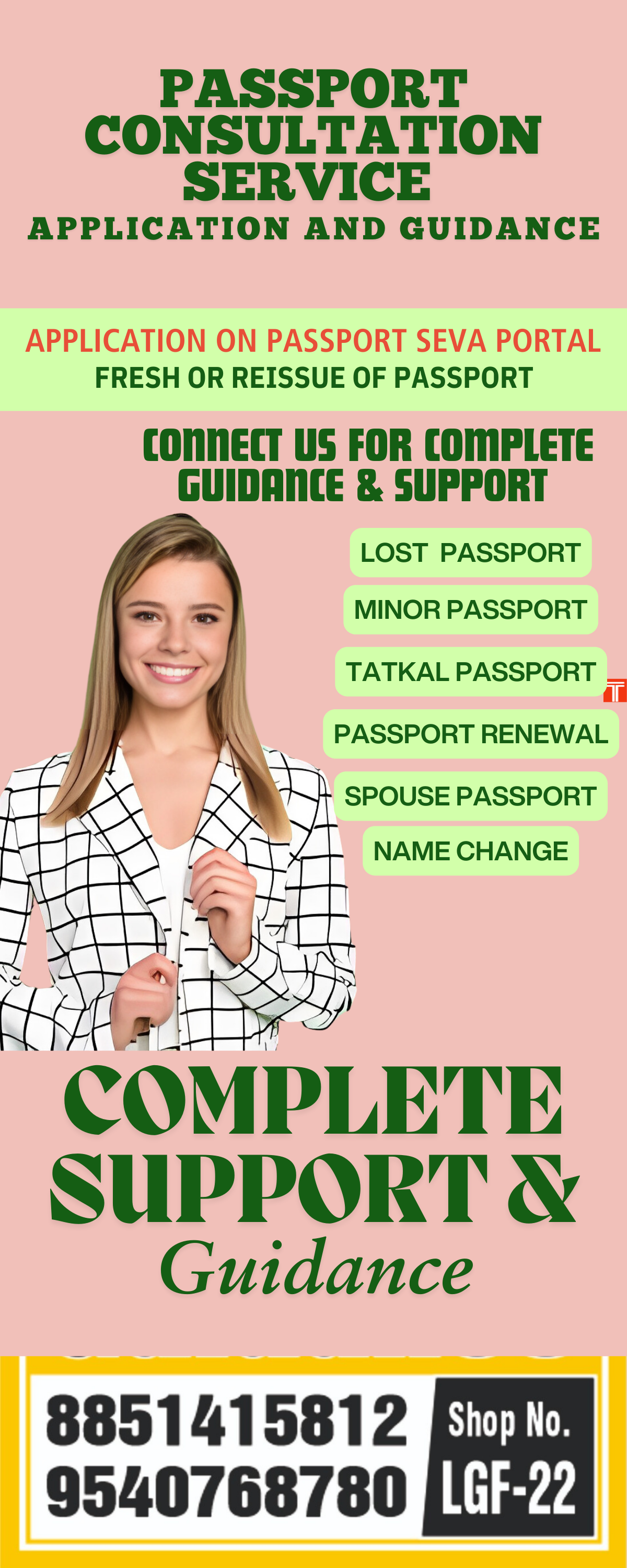 Passport Agent In Indirapuram 8851415812