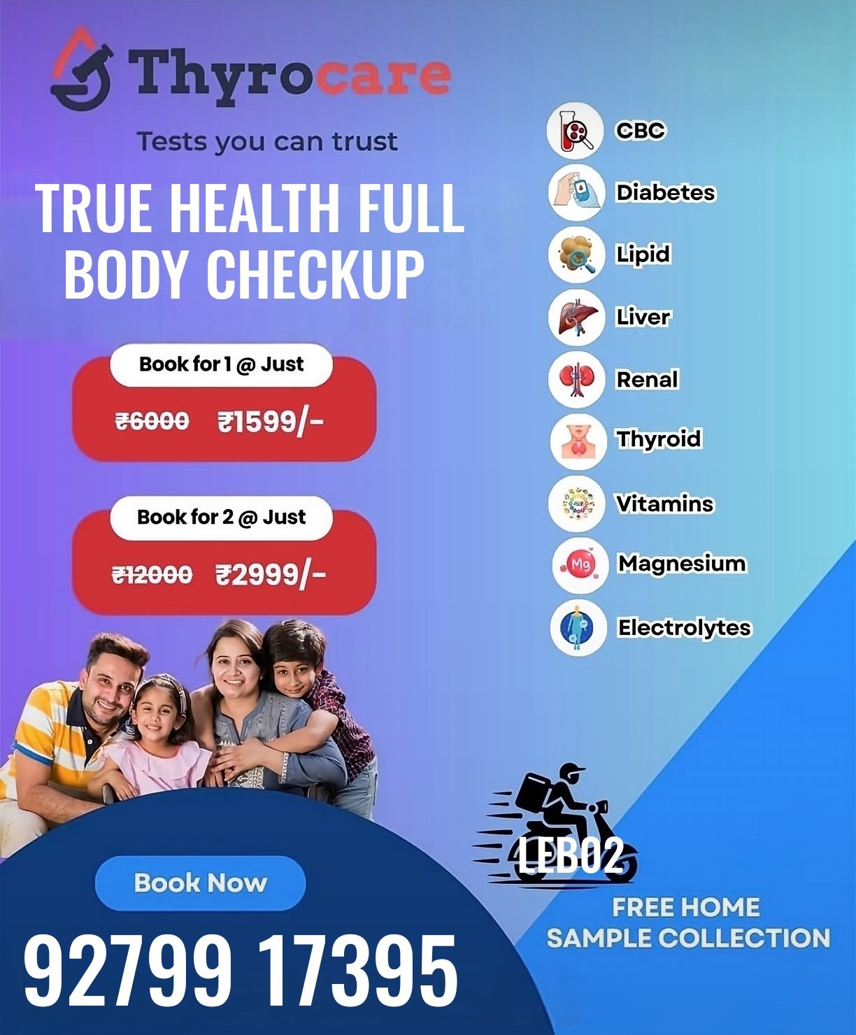 Thyrocare Aarogyam Centre Darbhanga 9279917395