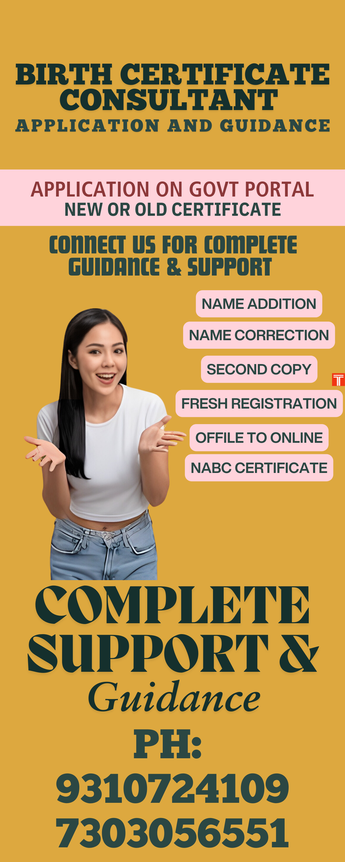 Birth Certificate Agent Delhi 9310724109