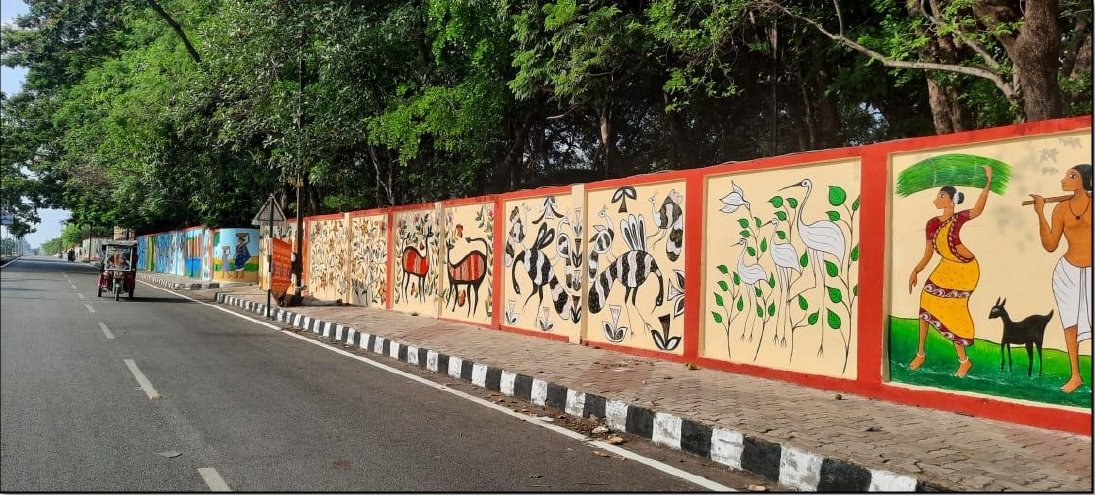 Wall Painting in Ashok Nagar Ranchi 7759903439 Jayshree Art