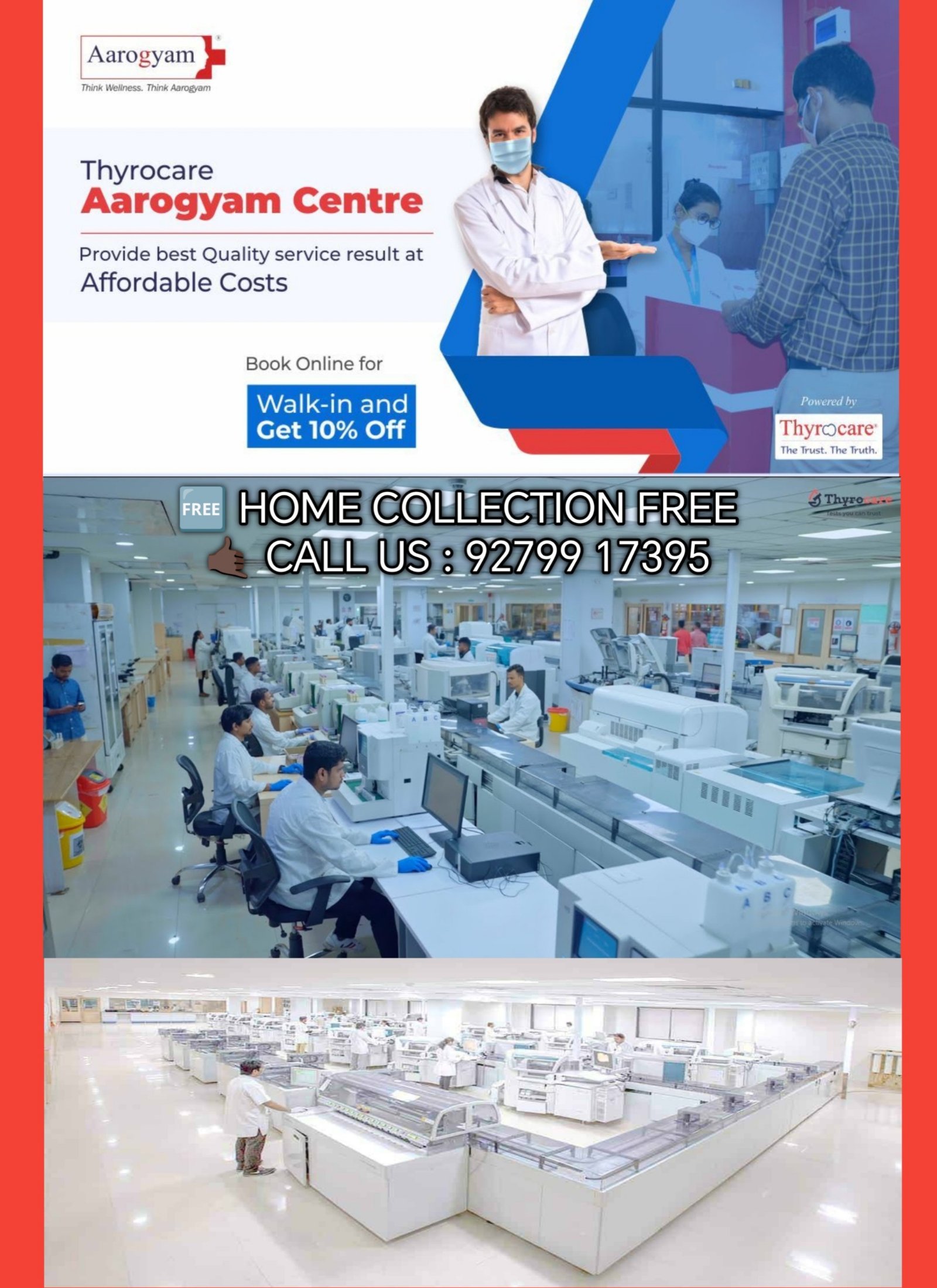 Thyrocare Aarogyam Centre Darbhanga 9279917395