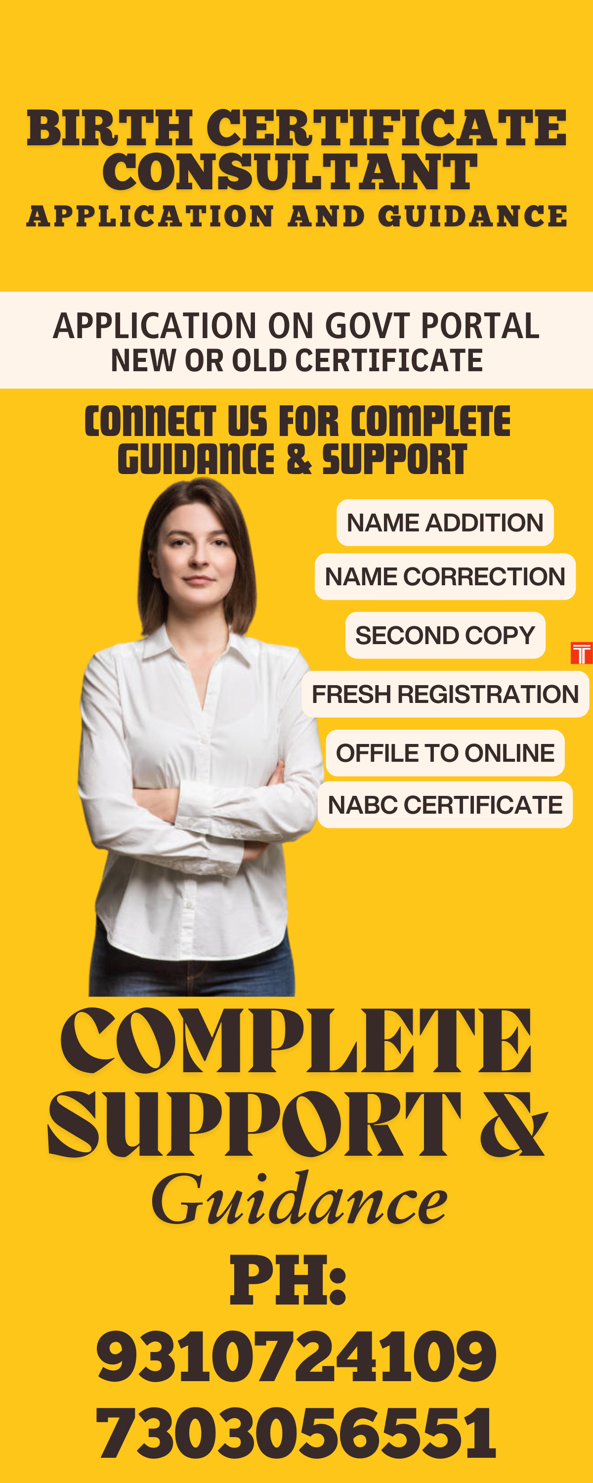 Birth Certificate Online Delhi 9310724109