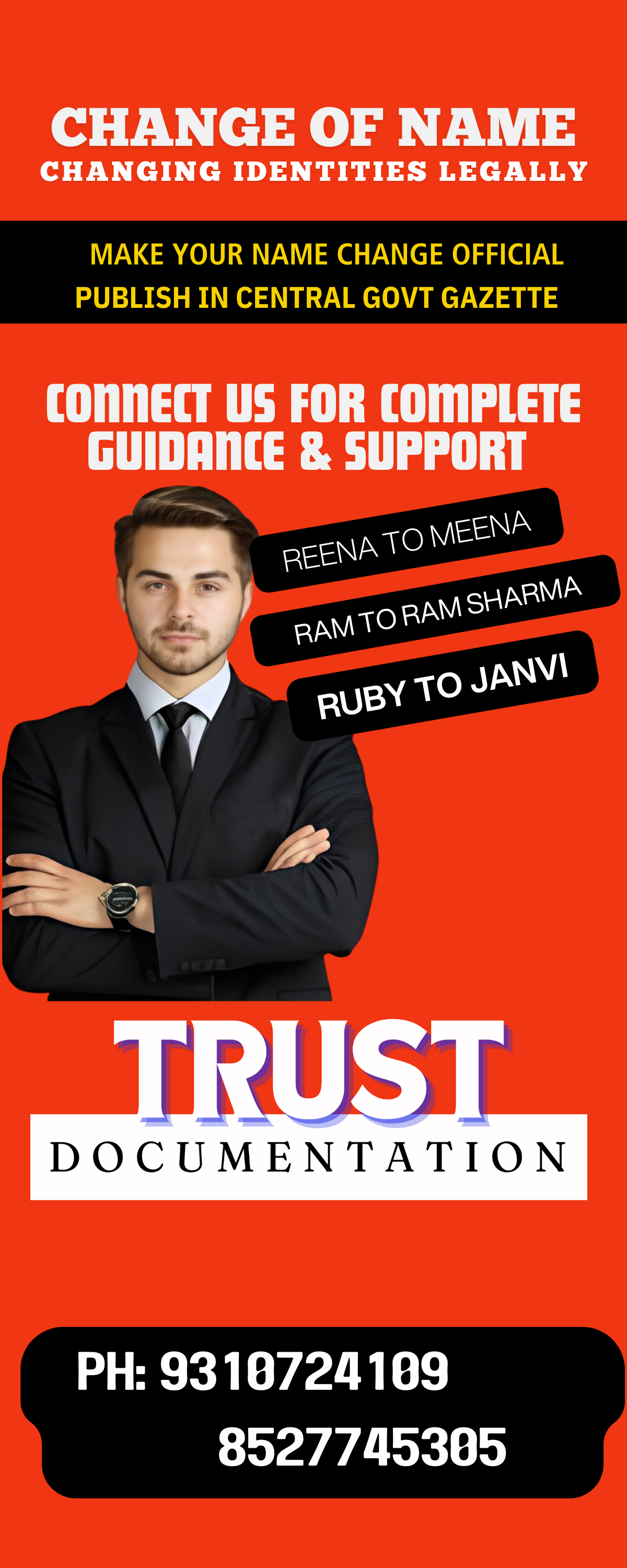 Cheap Name Change In Delhi 9310724109