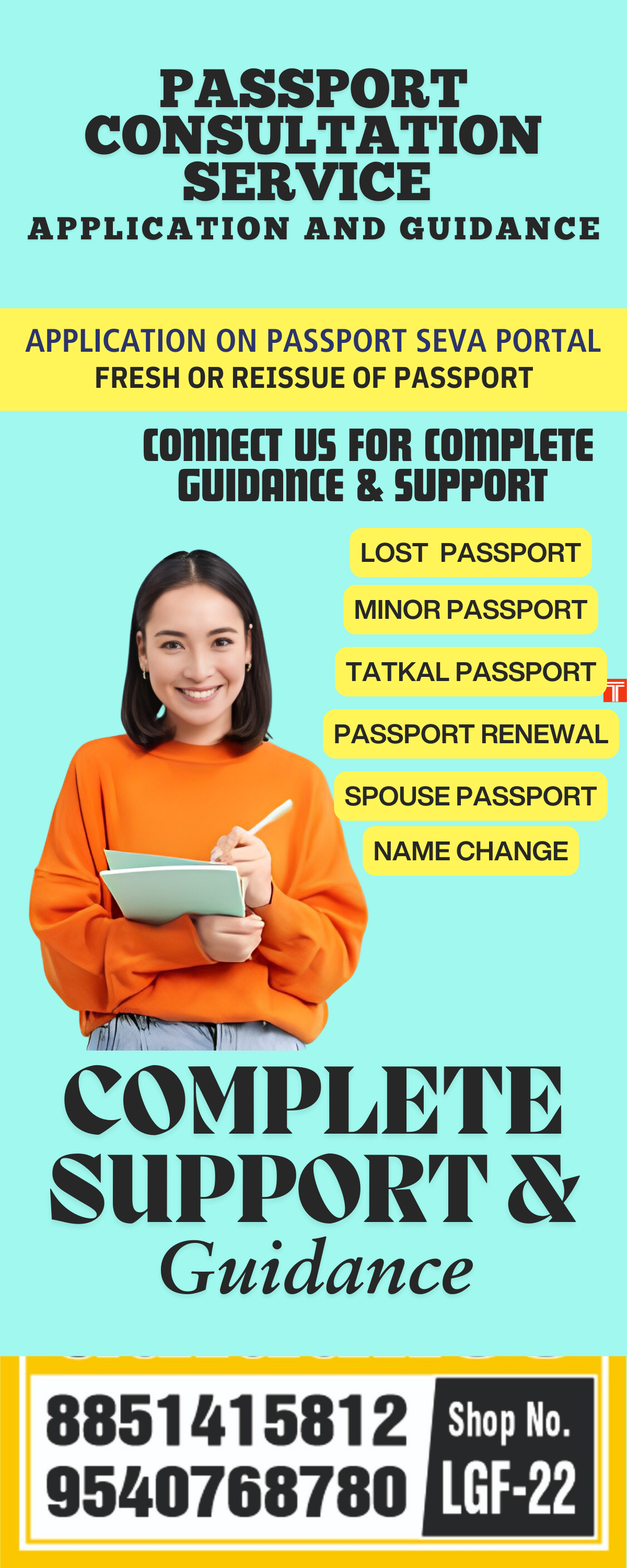 Passport Agents Noida 8851415812