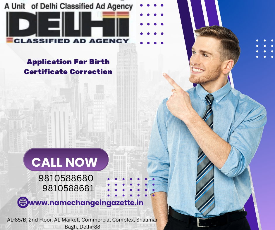 Birth Certificate Consultant in Rohini Delhi 9810588680