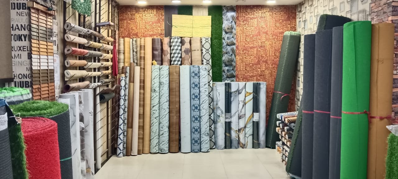 Best Wallpaper Shop in near Lalpur Thana Ranchi 9341277214 Bharat Decor